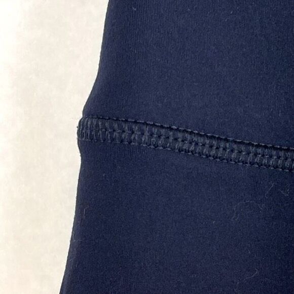 NWT RBX Active Leggings Women's Small Blue Capri Flat Front Stretch High-Rise - Picture 3 of 14